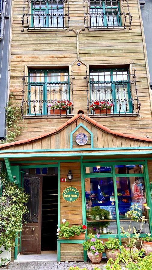 Terrace Guesthouse Istanbul Exteriör bild